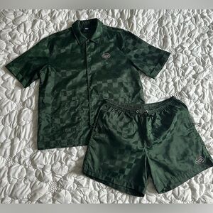 Kith Satin Short set men’s M used excellent condition (worn only once!!!)